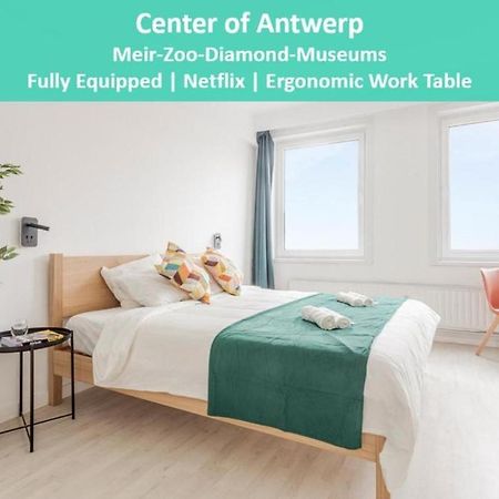 Apartamento Center Of Antwerp, Fully Equipped, Train Station Exterior foto